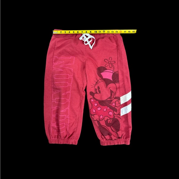 Disney Parks Minnie Jogger Sweatpants Large NWOT - Picture 2 of 7